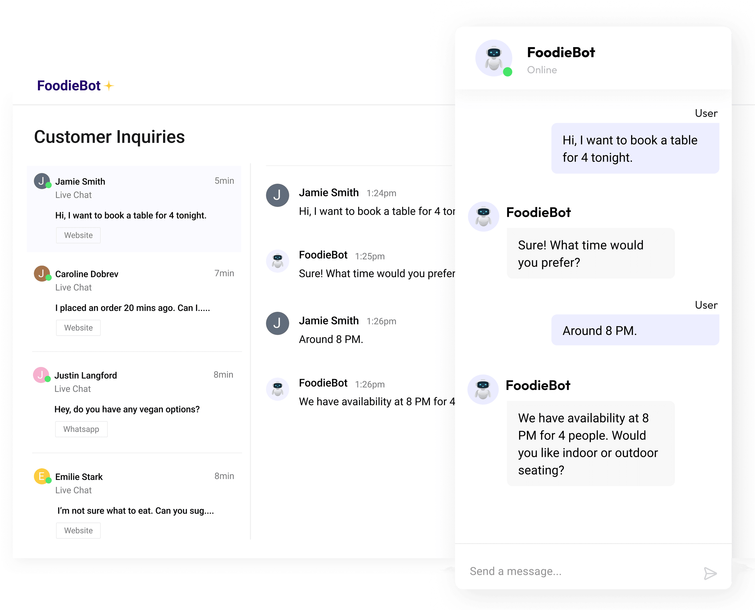 Food Ordering Chatbot