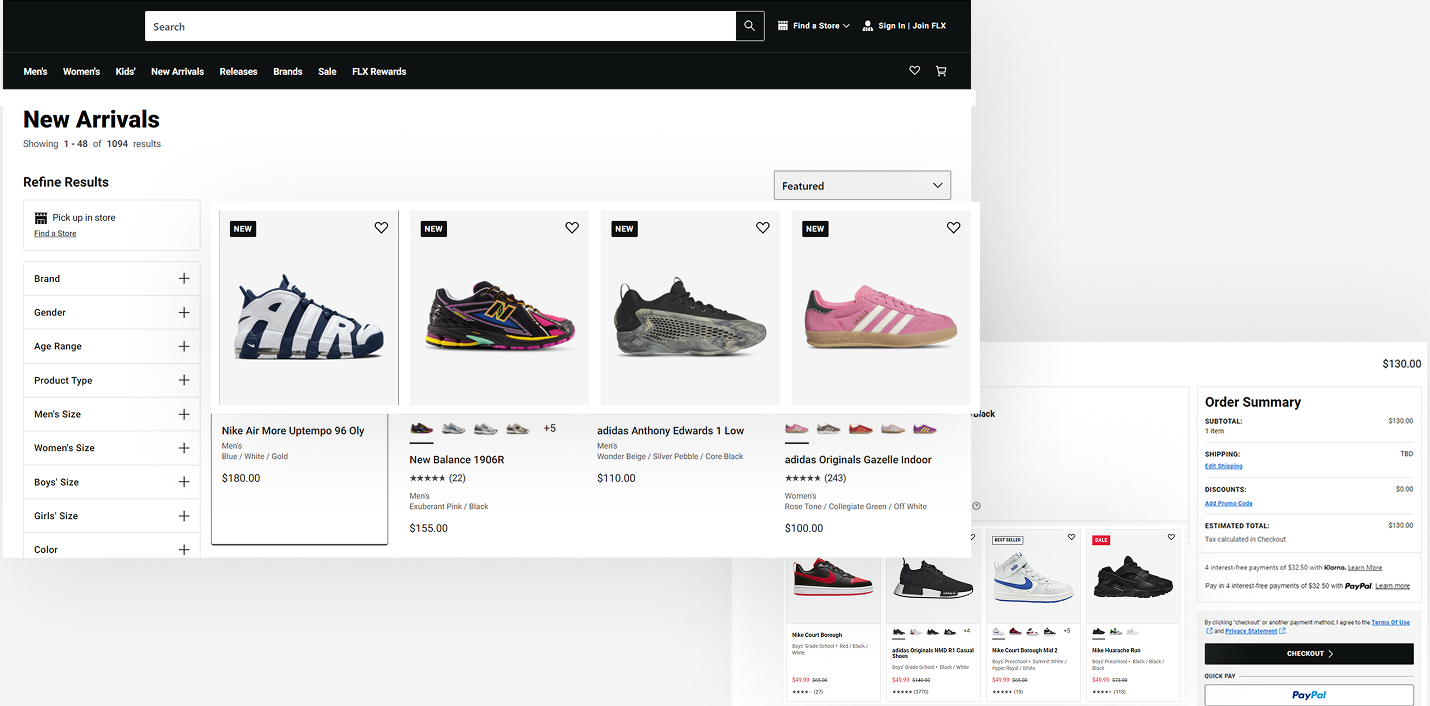 Shoe Selling Ecommerce Platform